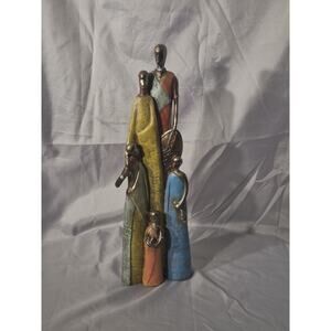 African-Inspired Family Sculpture Set – Family Group